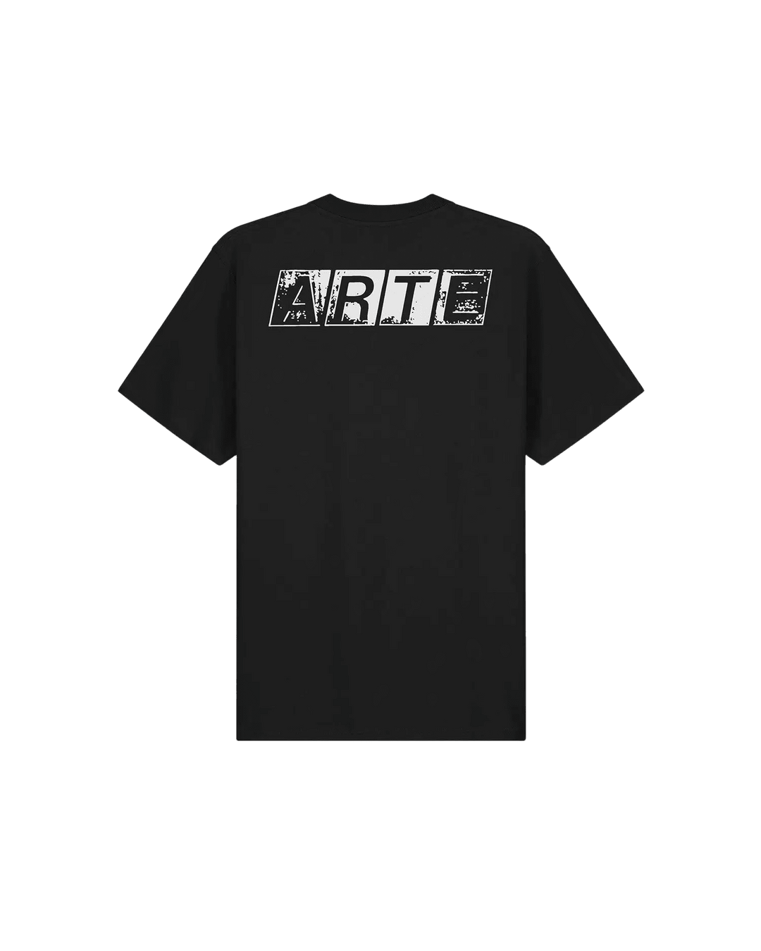 ARTE - T-shirt imprimé délavé au dos Noir - Lothaire