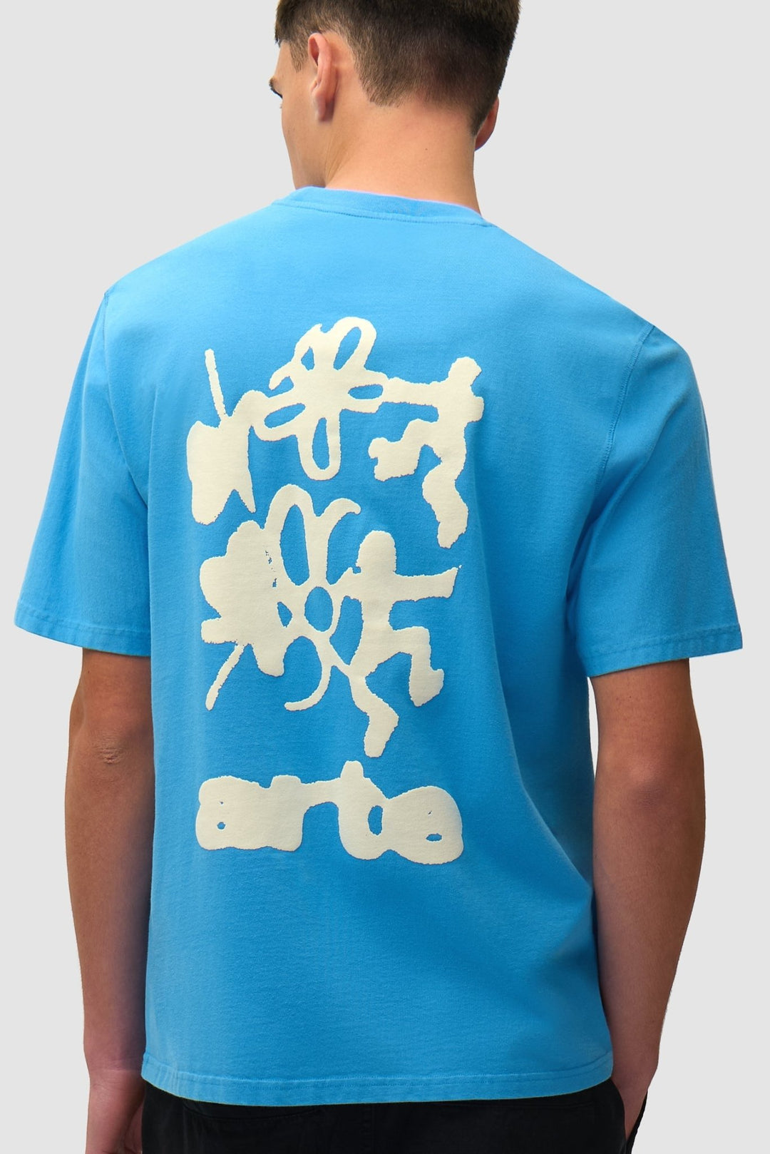 ARTE - T-shirt imprimé flou au dos Bleu - Lothaire