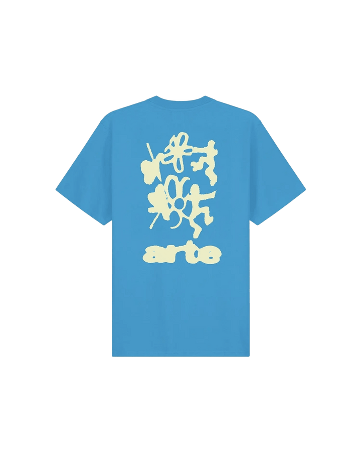 ARTE - T-shirt imprimé flou au dos Bleu - Lothaire