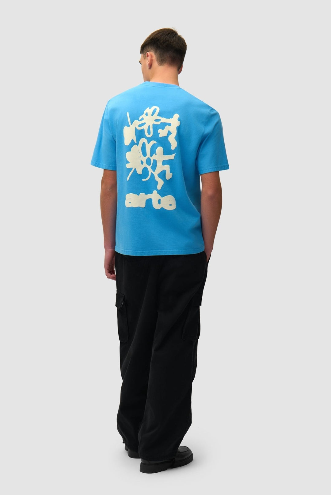 ARTE - T-shirt imprimé flou au dos Bleu - Lothaire