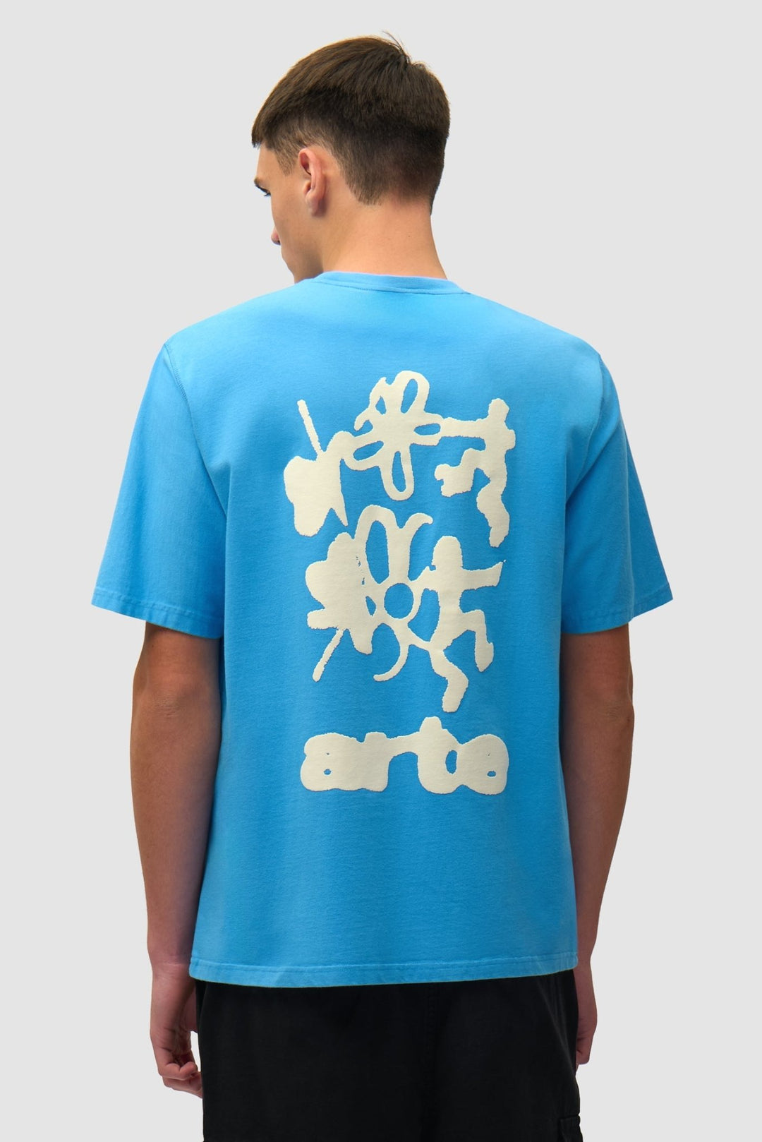 ARTE - T-shirt imprimé flou au dos Bleu - Lothaire
