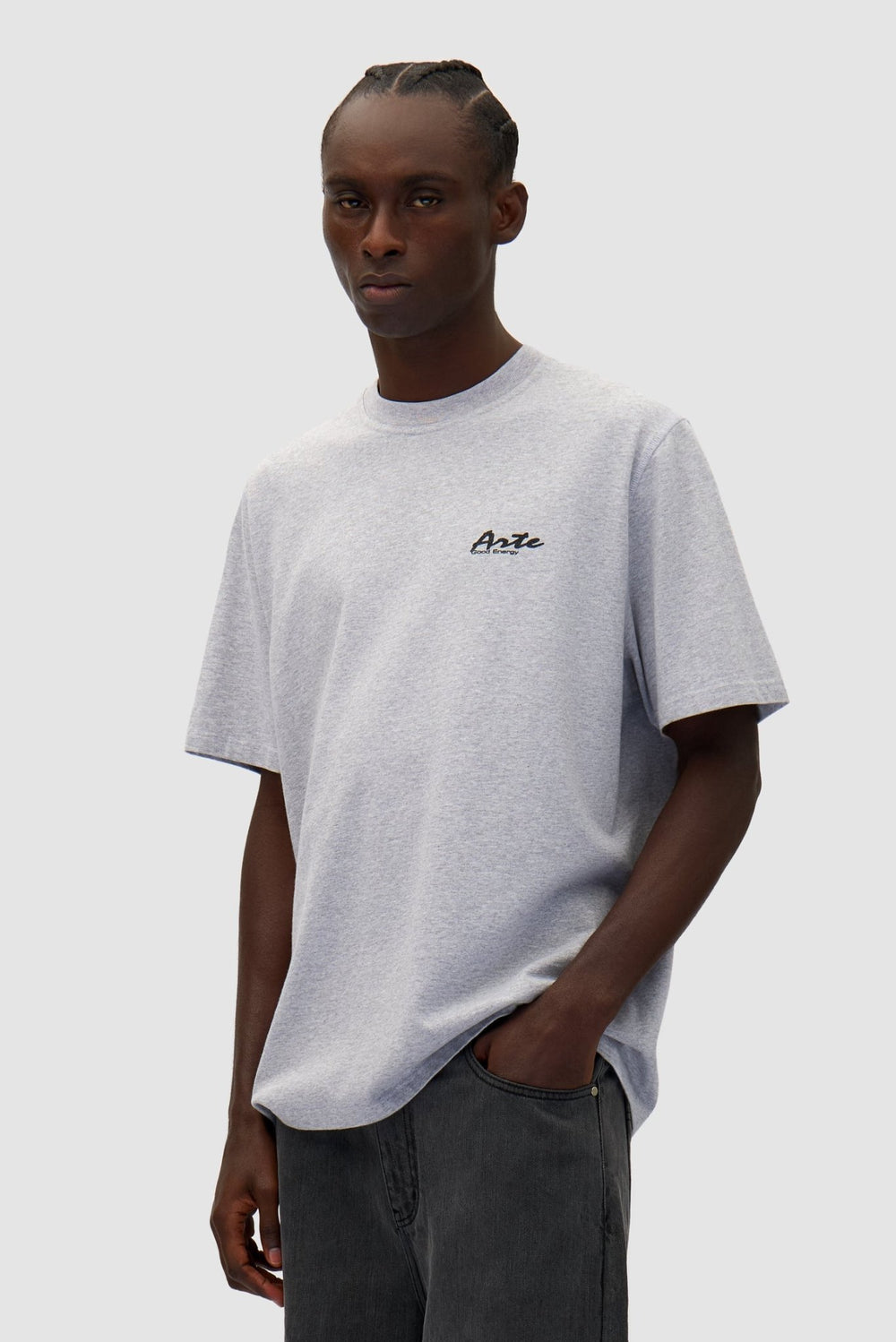 ARTE - T-shirt imprimé multicolore Gris - Lothaire