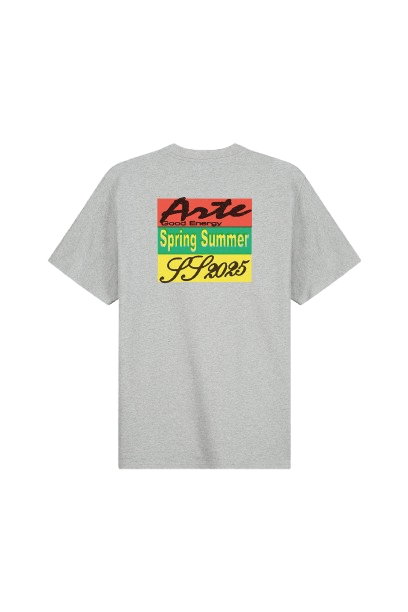 ARTE - T-shirt imprimé multicolore Gris - Lothaire