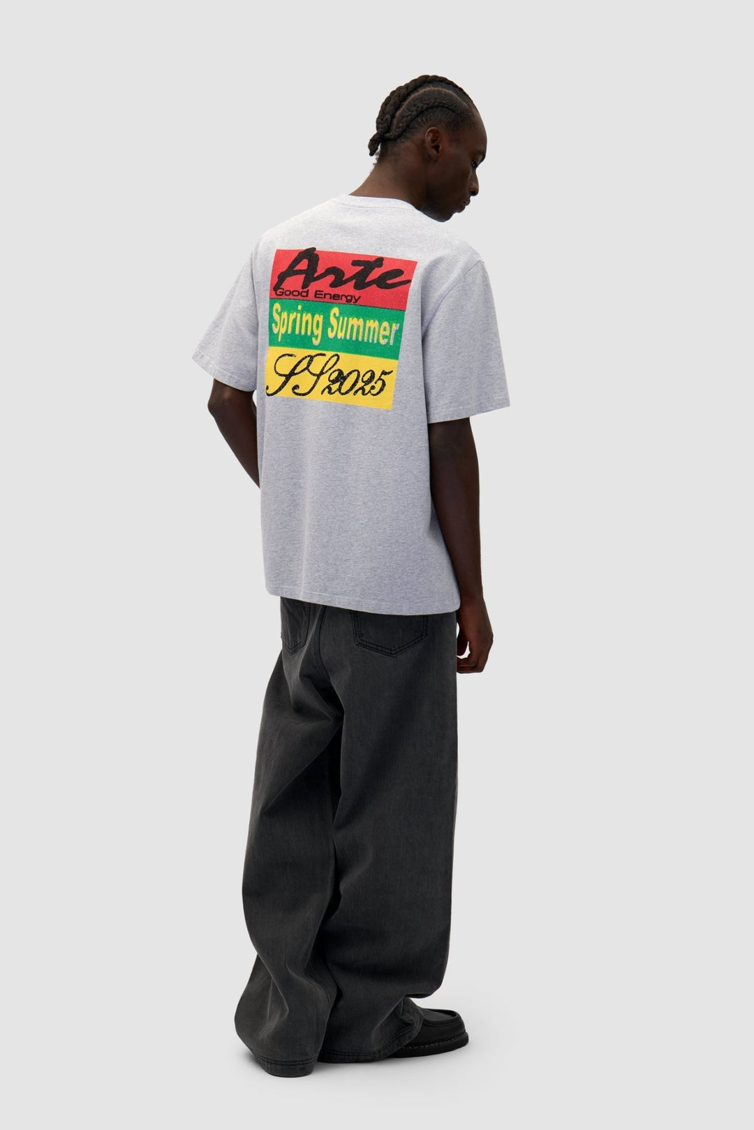 ARTE - T-shirt imprimé multicolore Gris - Lothaire