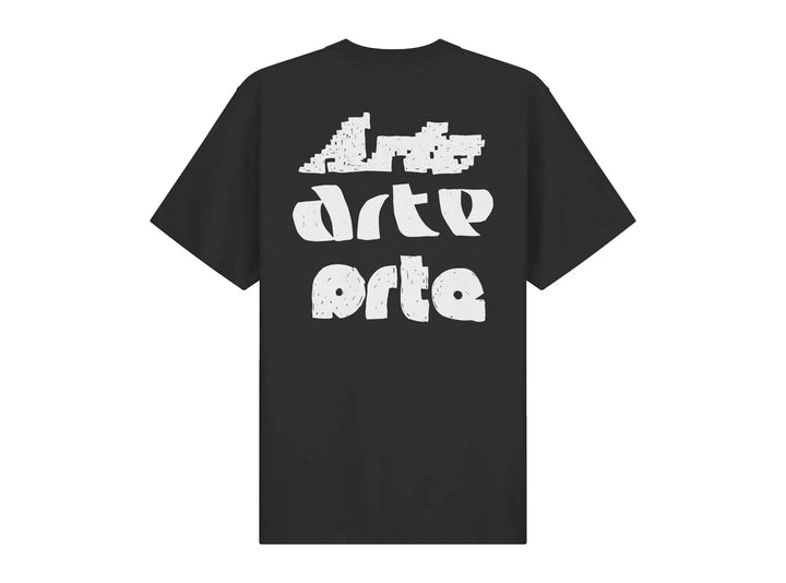 ARTE - T-shirt Imprimé Multiprint Noir - Lothaire
