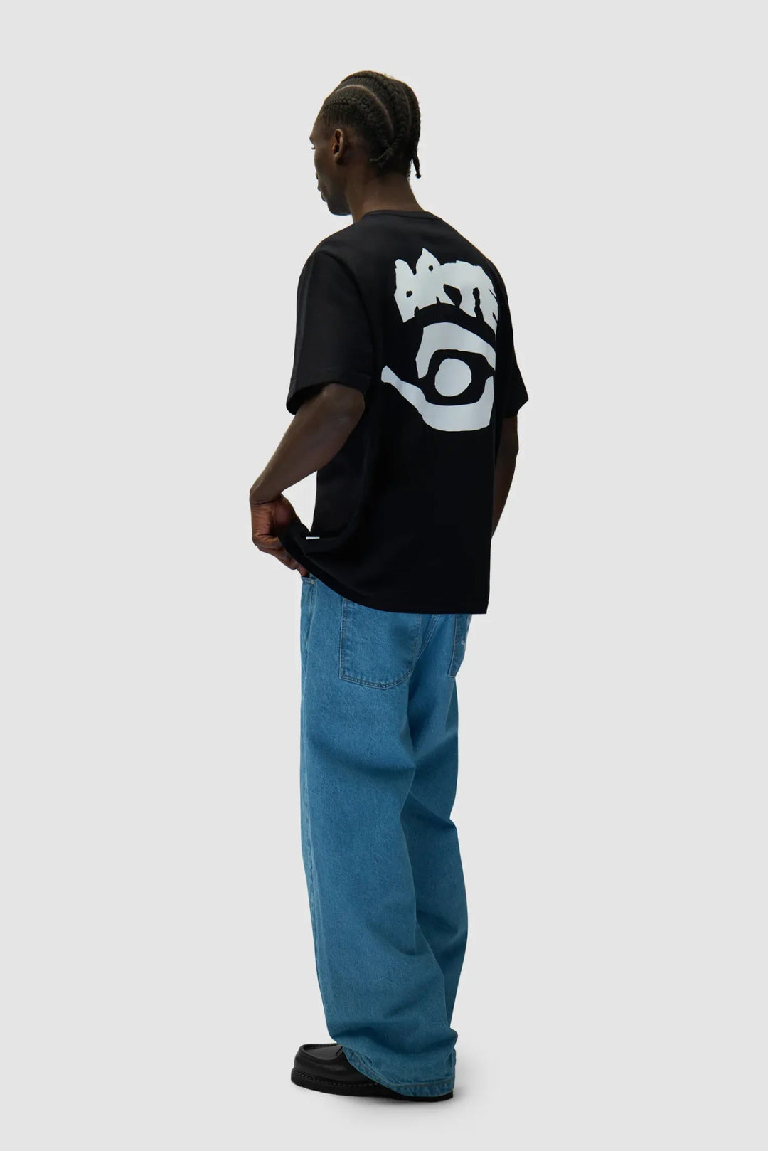 ARTE - T-shirt imprimé yeux Noir - Lothaire