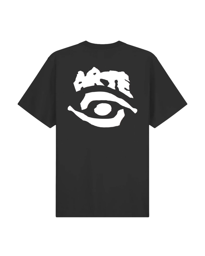 ARTE - T-shirt imprimé yeux Noir - Lothaire