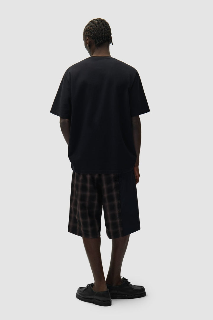 ARTE - T-shirt logo cœur brodé en coton Noir - Lothaire