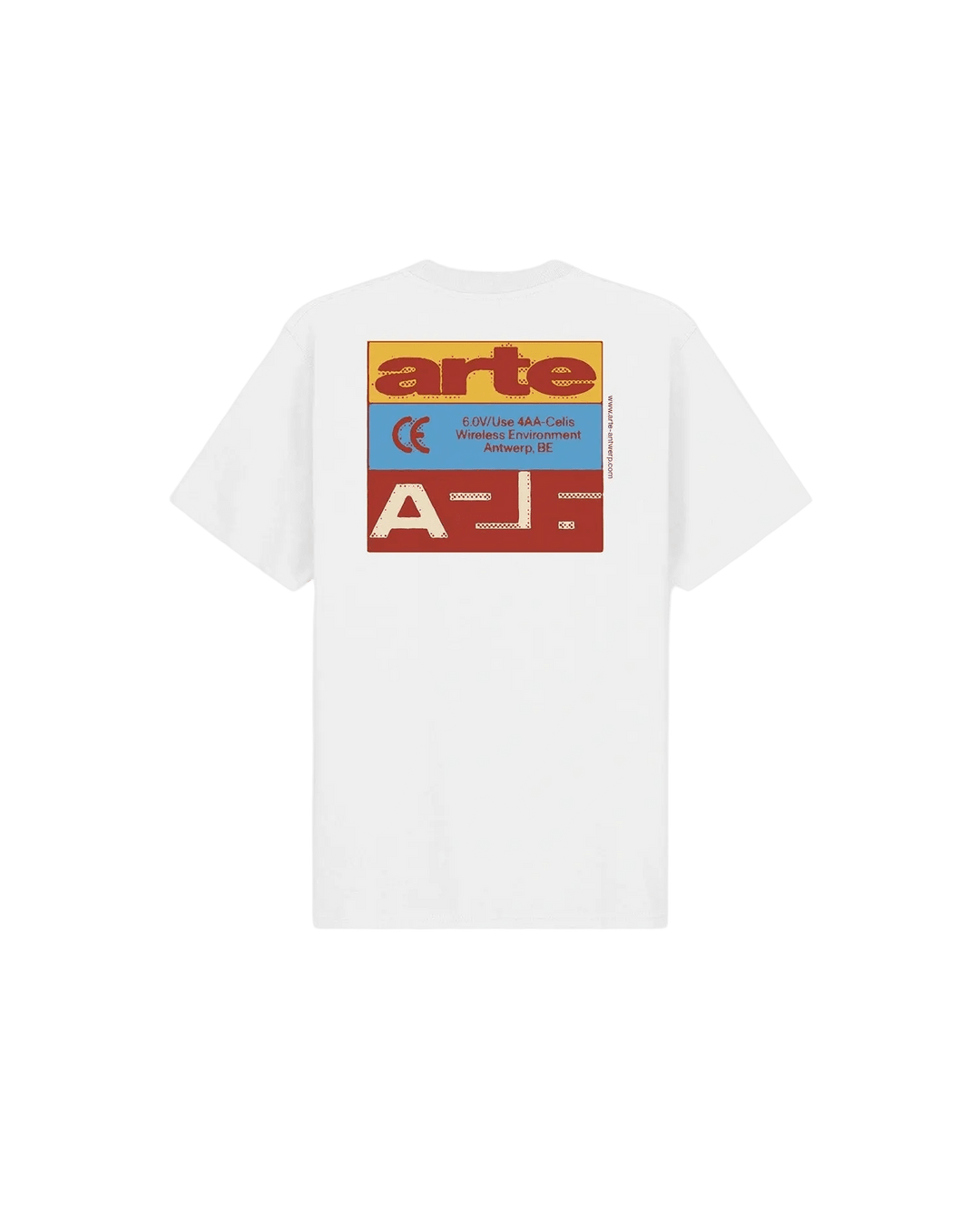 ARTE - T-shirt Tricolor Serial Blanc - Lothaire