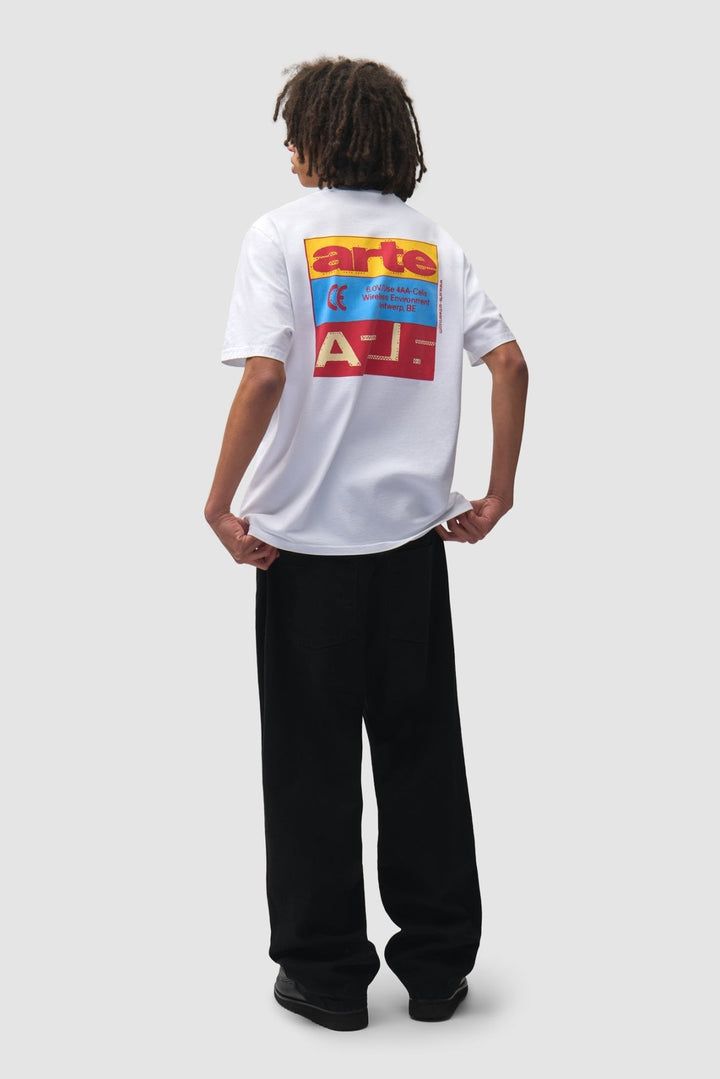 ARTE - T-shirt Tricolor Serial Blanc - Lothaire