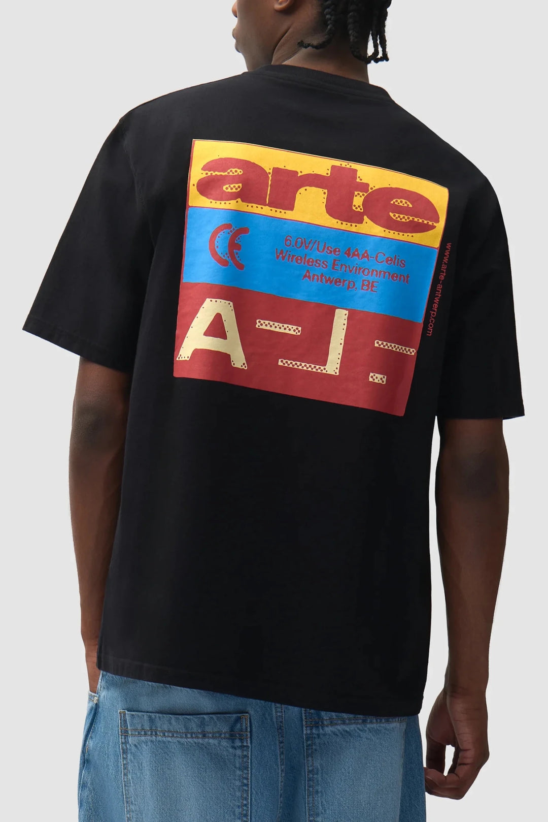 ARTE - T-shirt Tricolor Serial Noir - Lothaire