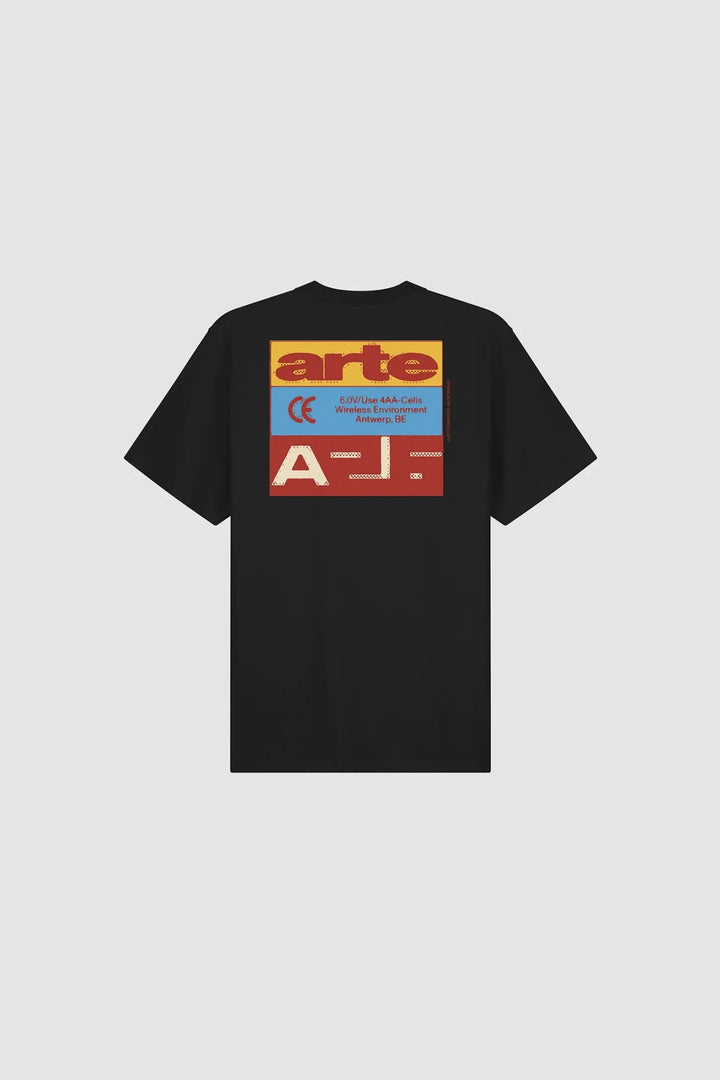 ARTE - T-shirt Tricolor Serial Noir - Lothaire