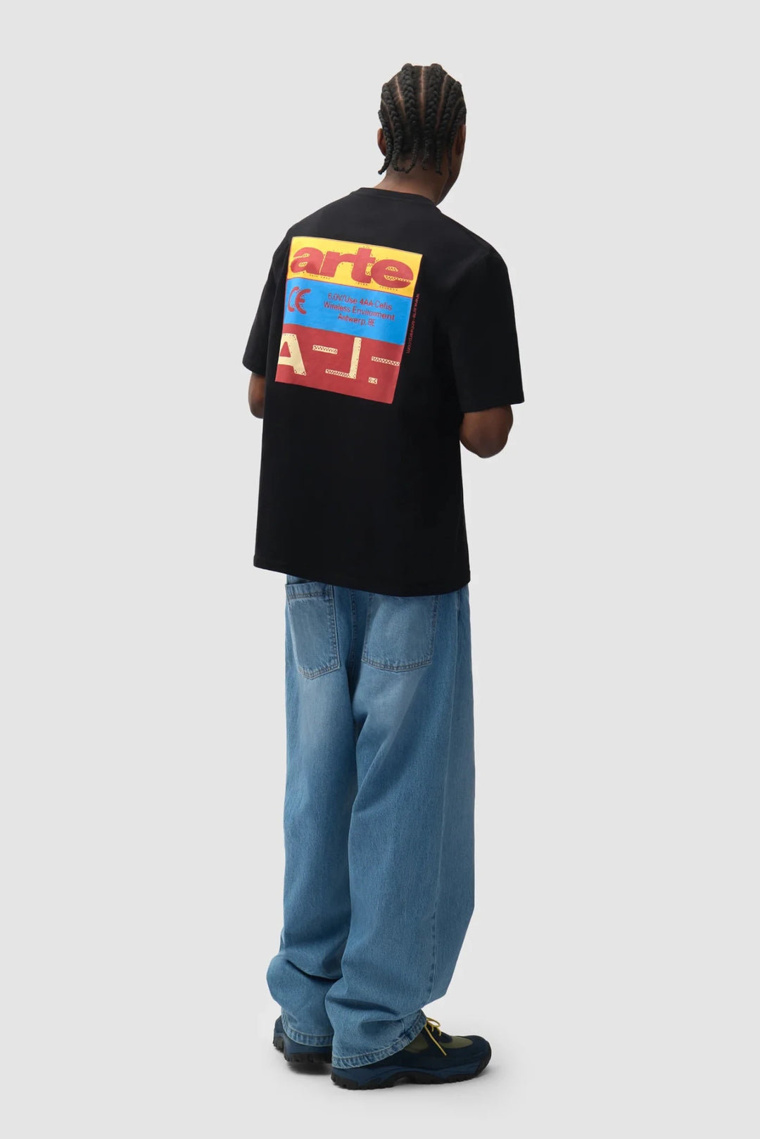 ARTE - T-shirt Tricolor Serial Noir - Lothaire