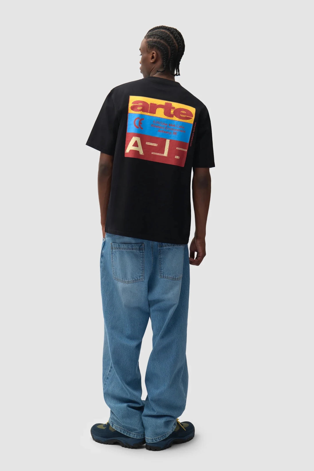 ARTE - T-shirt Tricolor Serial Noir - Lothaire