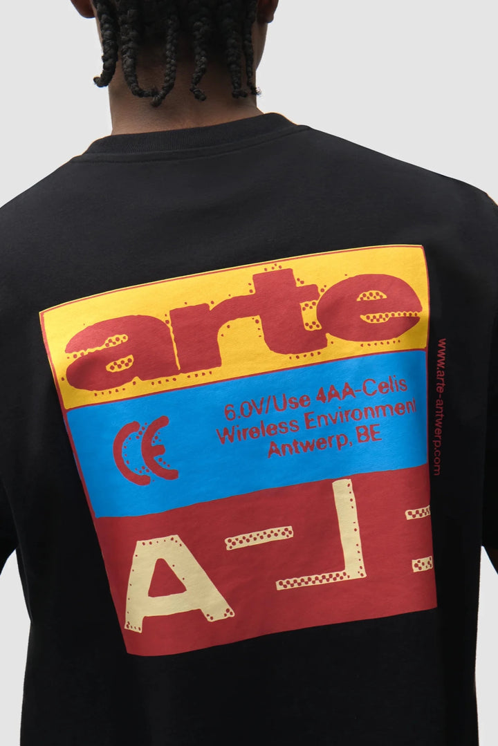 ARTE - T-shirt Tricolor Serial Noir - Lothaire