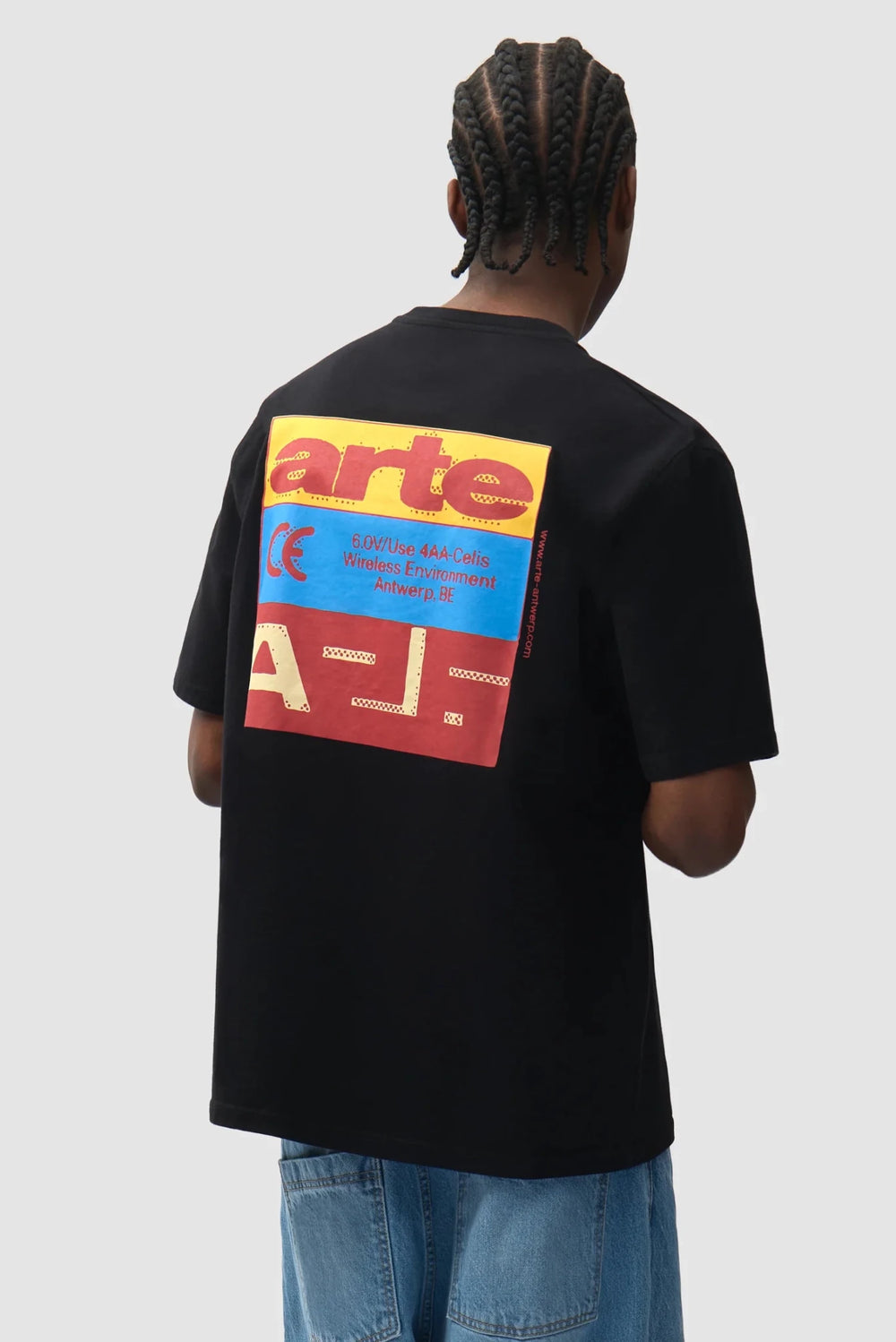 ARTE - T-shirt Tricolor Serial Noir - Lothaire