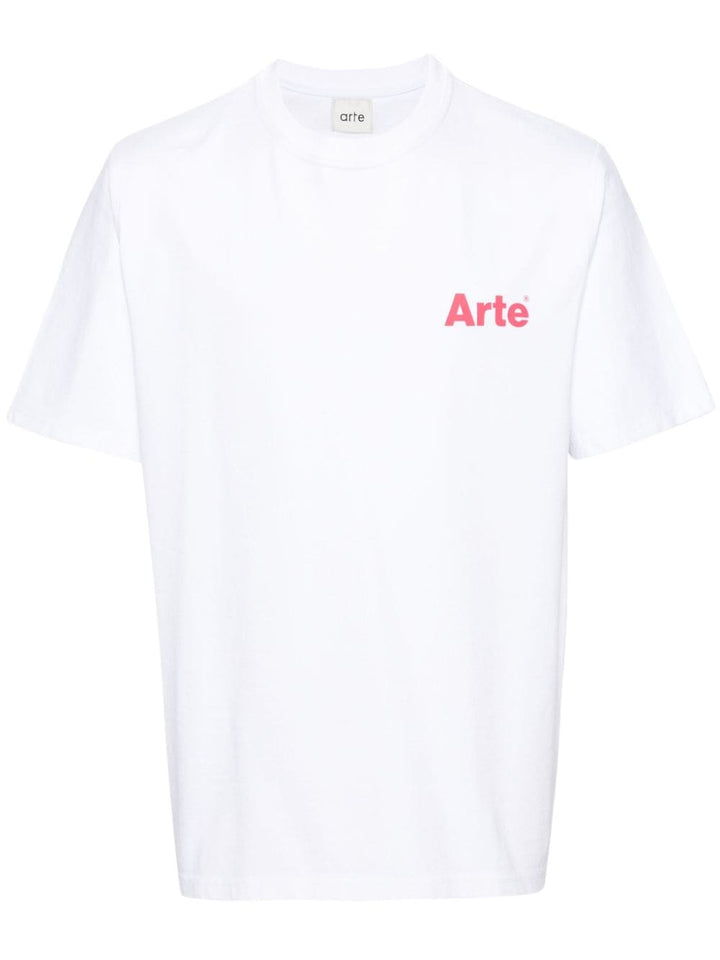 Arte - T-shirt white Heart - Lothaire