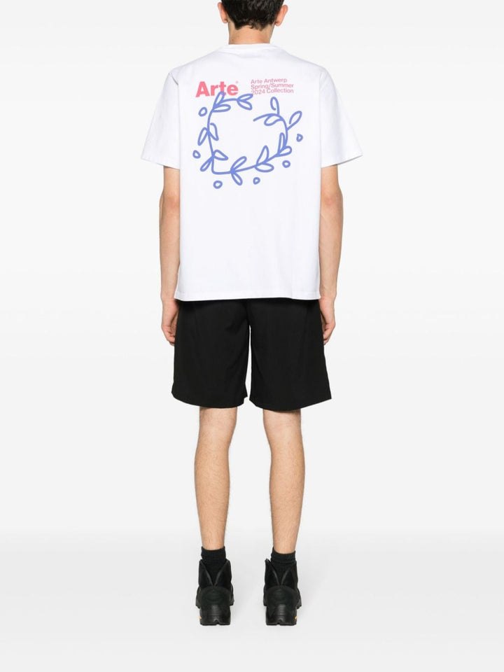 Arte - T-shirt white Heart - Lothaire