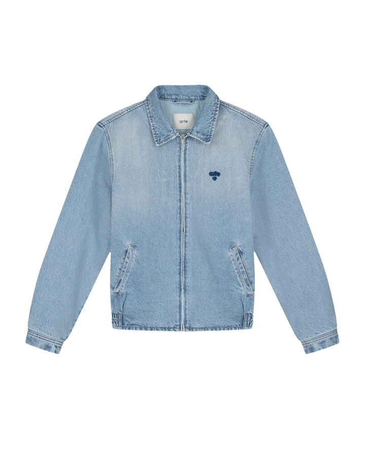 ARTE - Veste avec logo en forme de cœur bleach - Lothaire