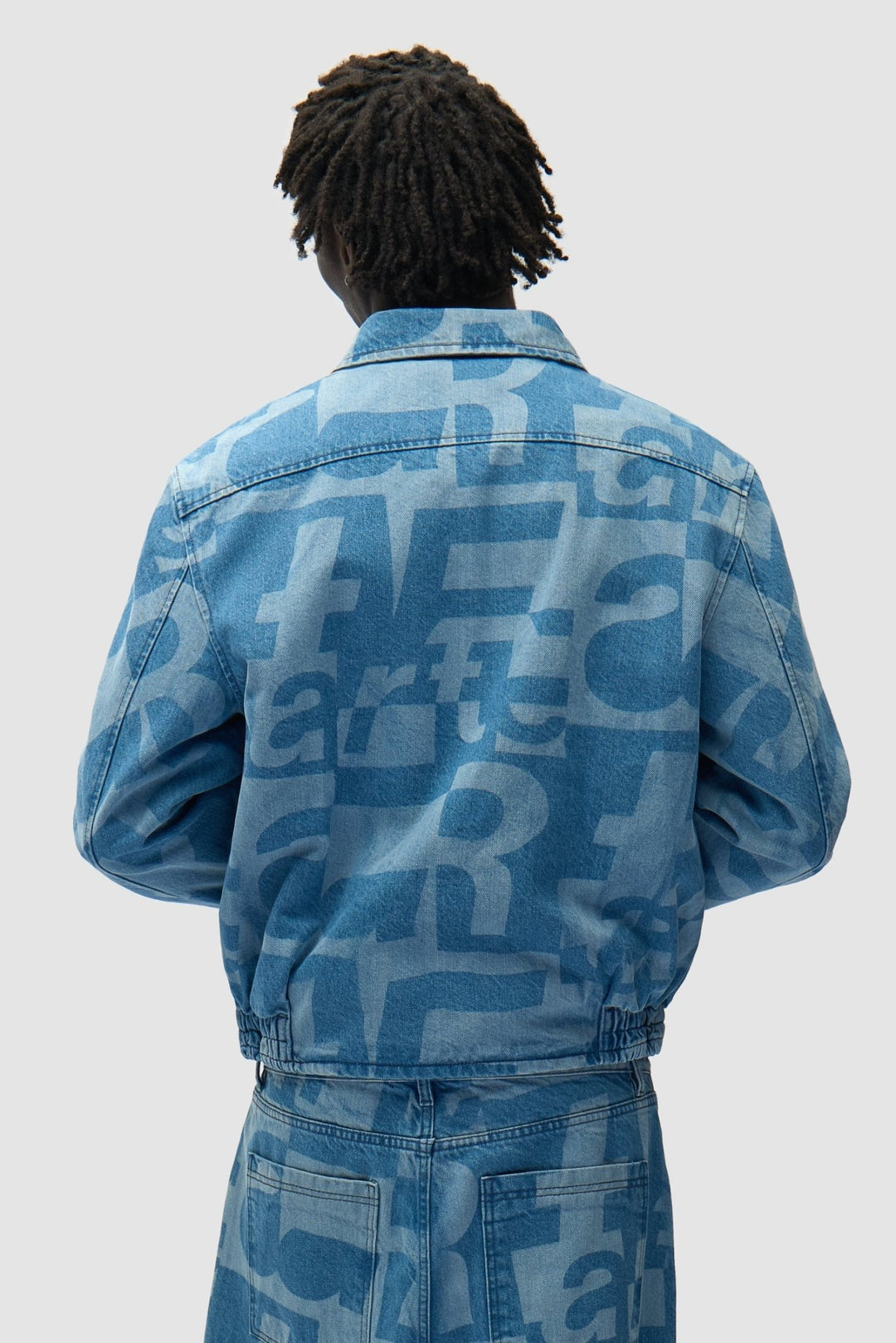 ARTE - Veste en denim brut intégral Bleu - Lothaire