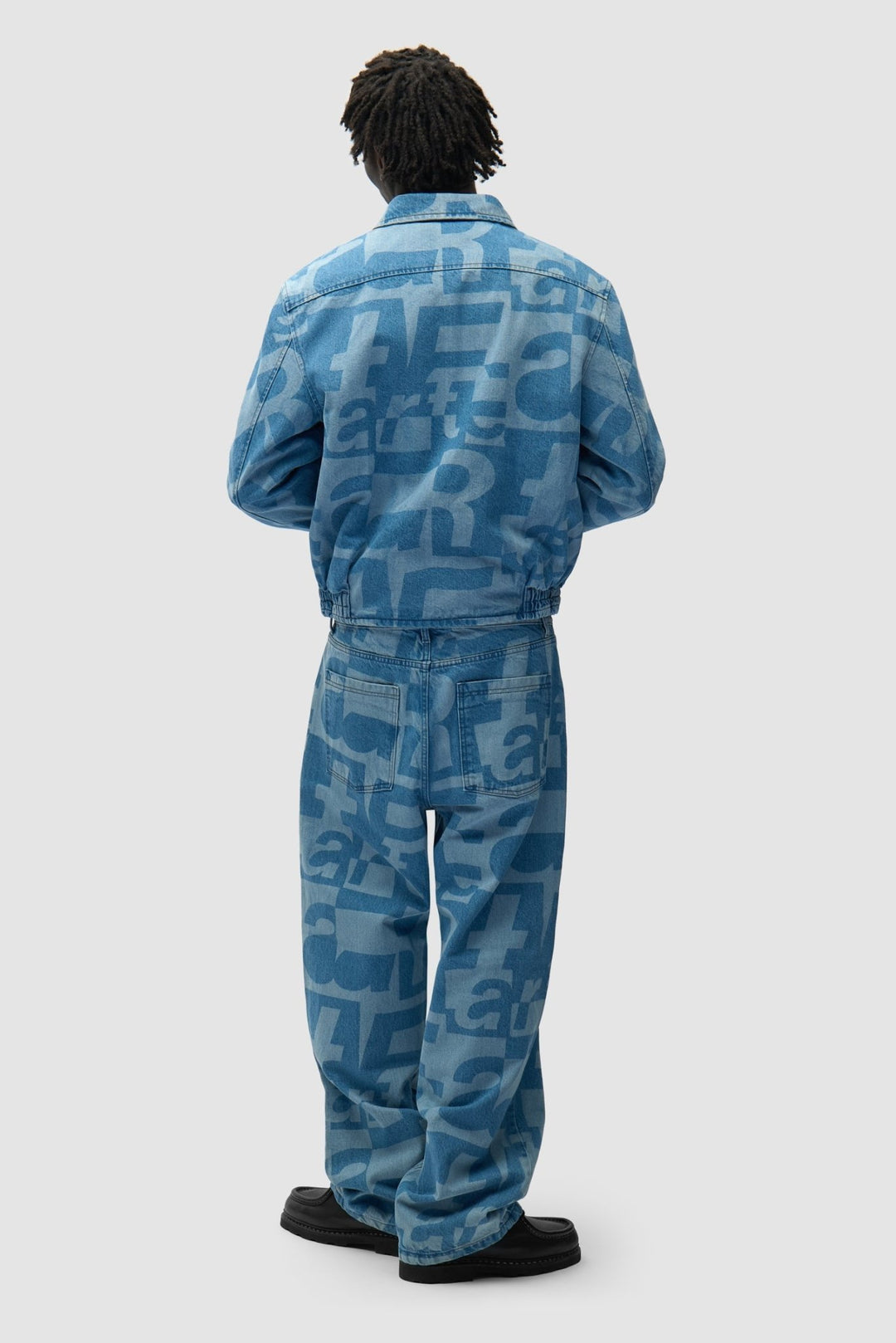 ARTE - Veste en denim brut intégral Bleu - Lothaire