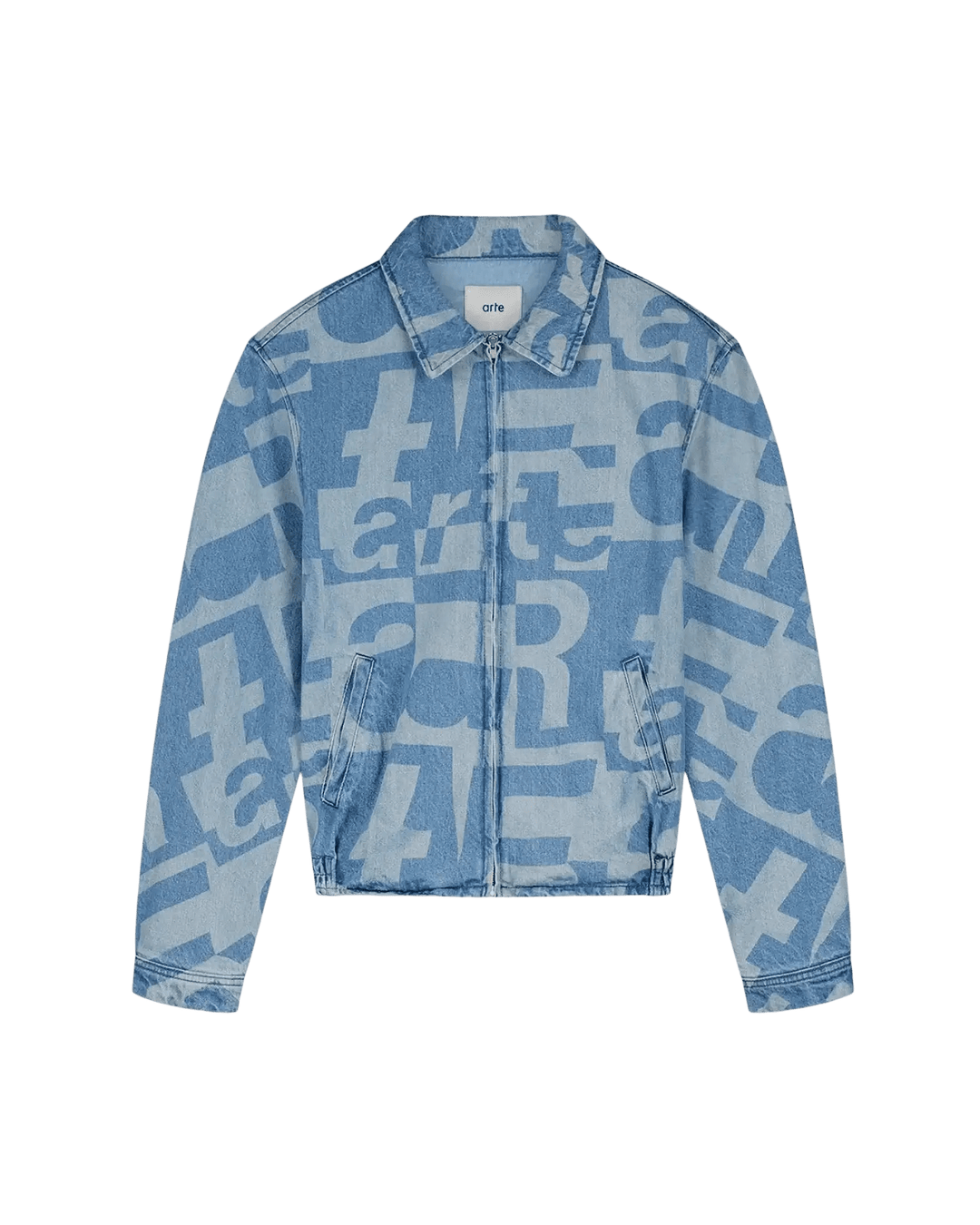 ARTE - Veste en denim brut intégral Bleu - Lothaire