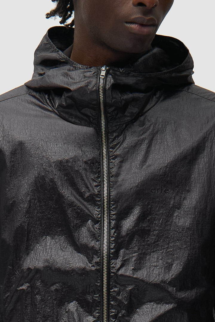 ARTE - Veste en Nylon Brillant Noir - Lothaire