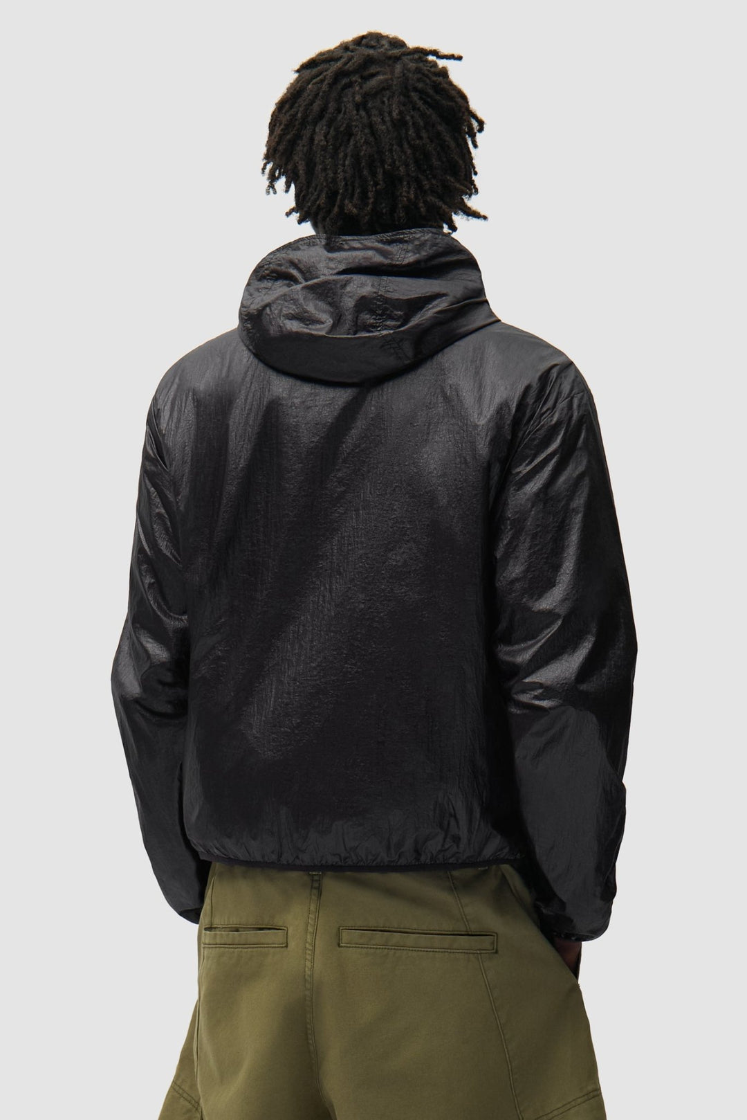 ARTE - Veste en Nylon Brillant Noir - Lothaire