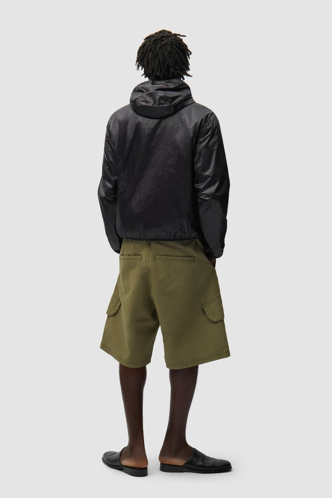 ARTE - Veste en Nylon Brillant Noir - Lothaire