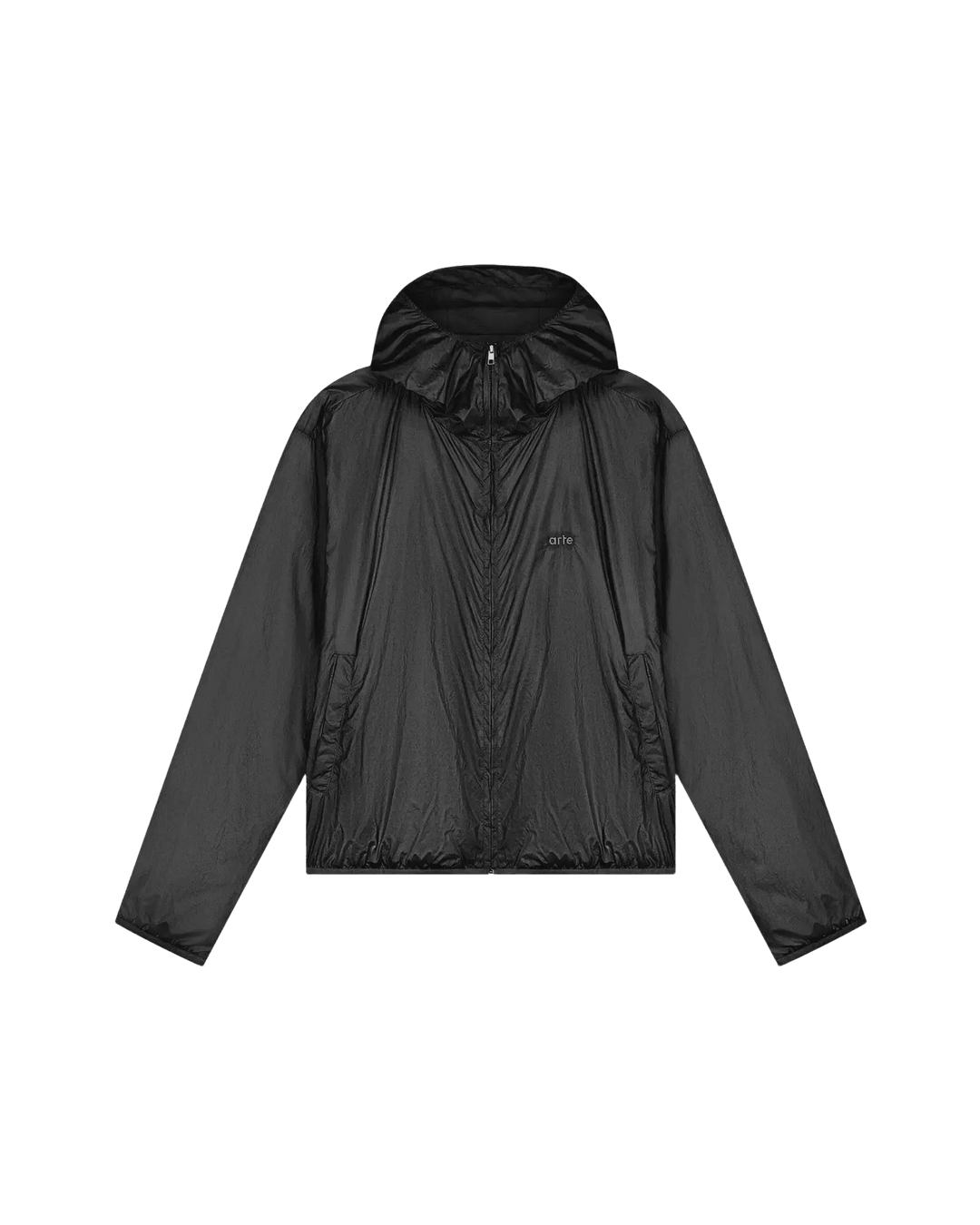 ARTE - Veste en Nylon Brillant Noir - Lothaire