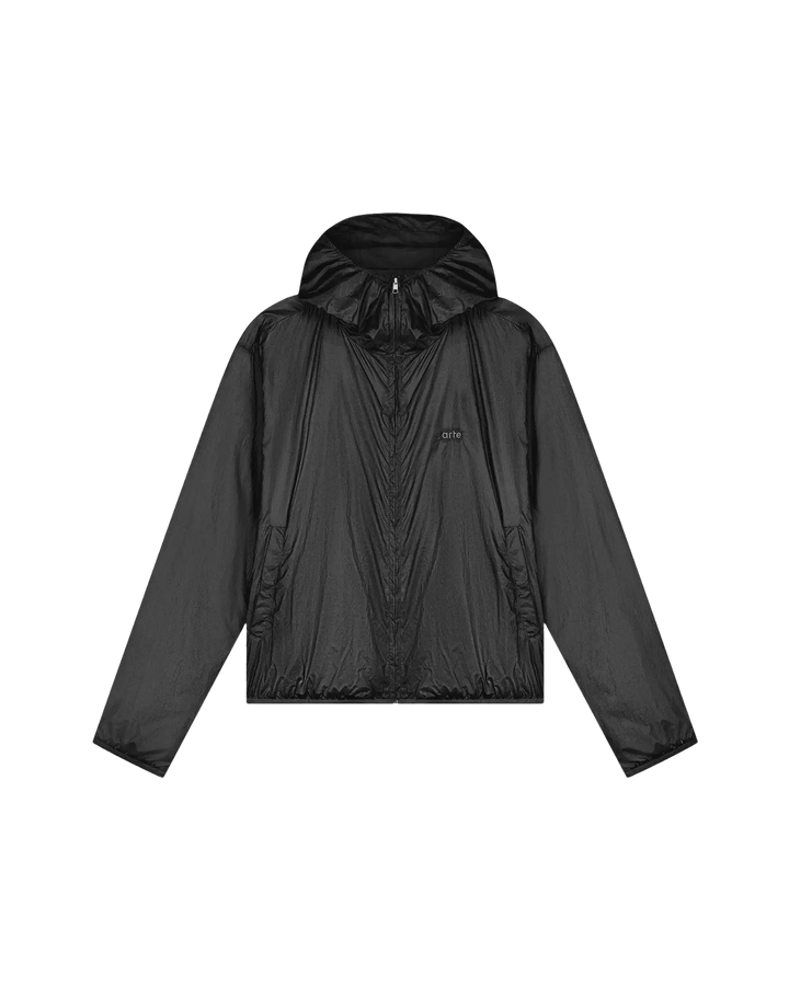ARTE - Veste en Nylon Brillant Noir - Lothaire