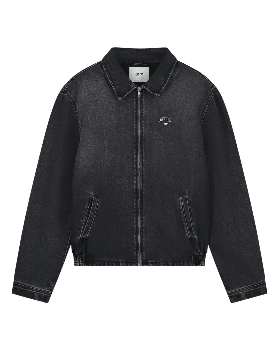ARTE - Veste Washed Denim Classic Noir - Lothaire