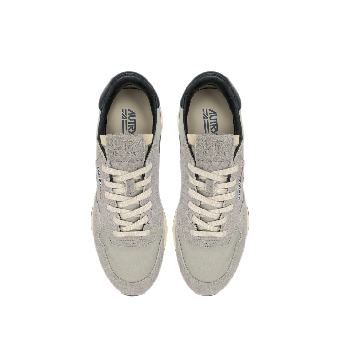 AUTRY - baskets basse Reelwind en daim et nylon gris - Lothaire