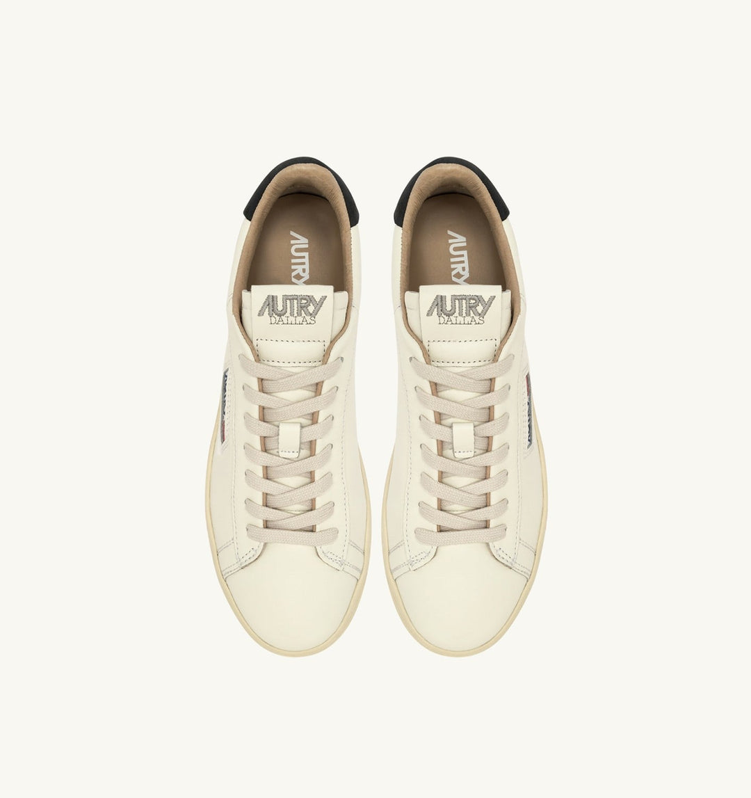 AUTRY - Baskets Dallas Low en cuir Blanc - Lothaire