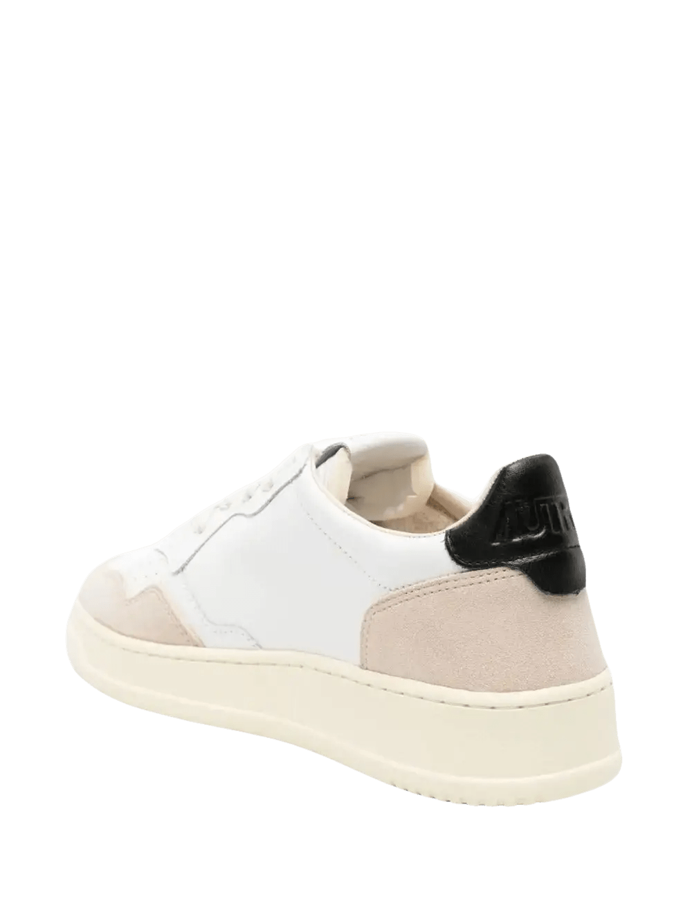 AUTRY - Baskets en Cuir Noir et Blanc - Lothaire