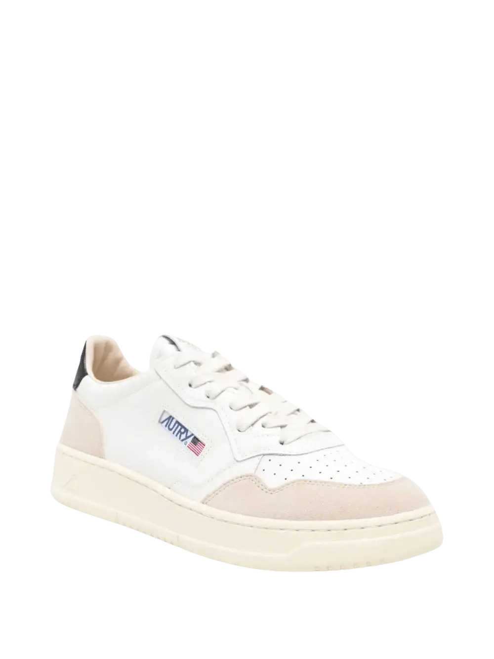 AUTRY - Baskets en Cuir Noir et Blanc - Lothaire