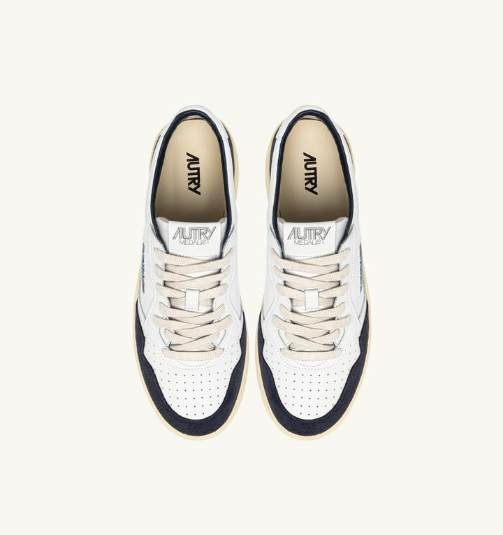 AUTRY - Baskets medalist - aulmft 07 wht/ocean - Lothaire