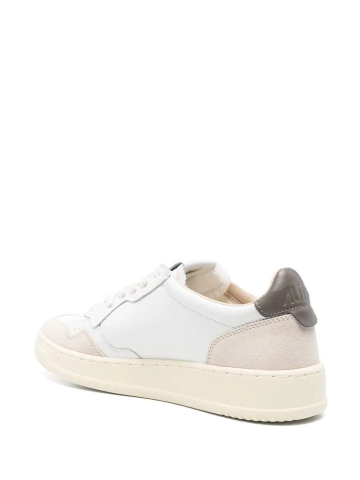 AUTRY - Baskets Medalist en cuir Blanc - Lothaire