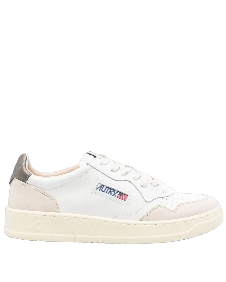 AUTRY - Baskets Medalist en cuir Blanc - Lothaire