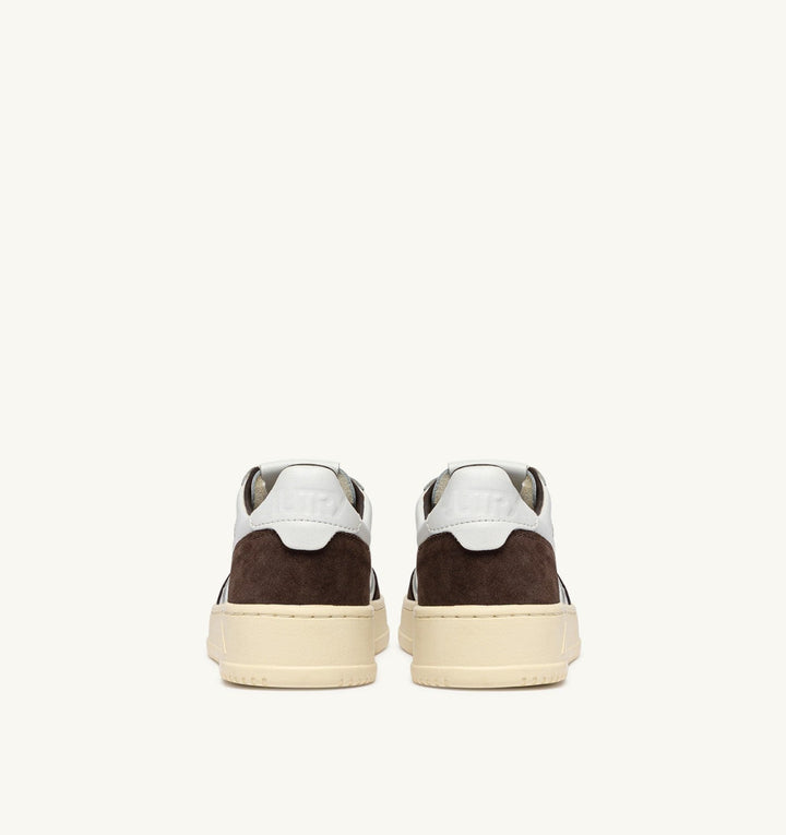 AUTRY - Baskets Medalist Low en cuir Blanc / Acajou - Lothaire