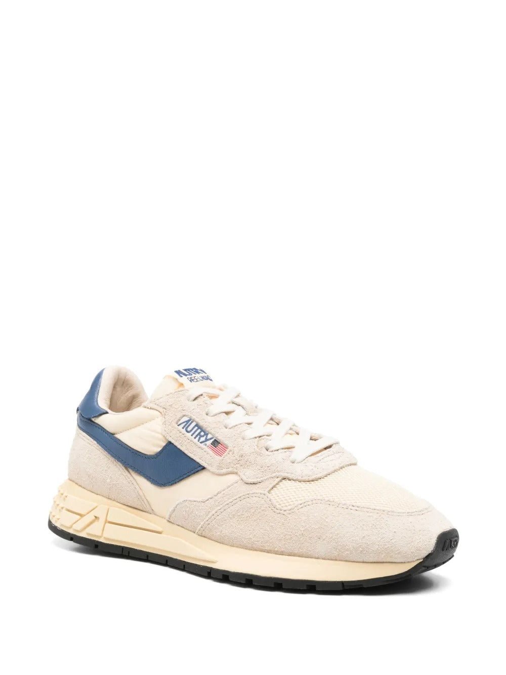 AUTRY - Baskets Reelwind Crème et Bleu - Lothaire