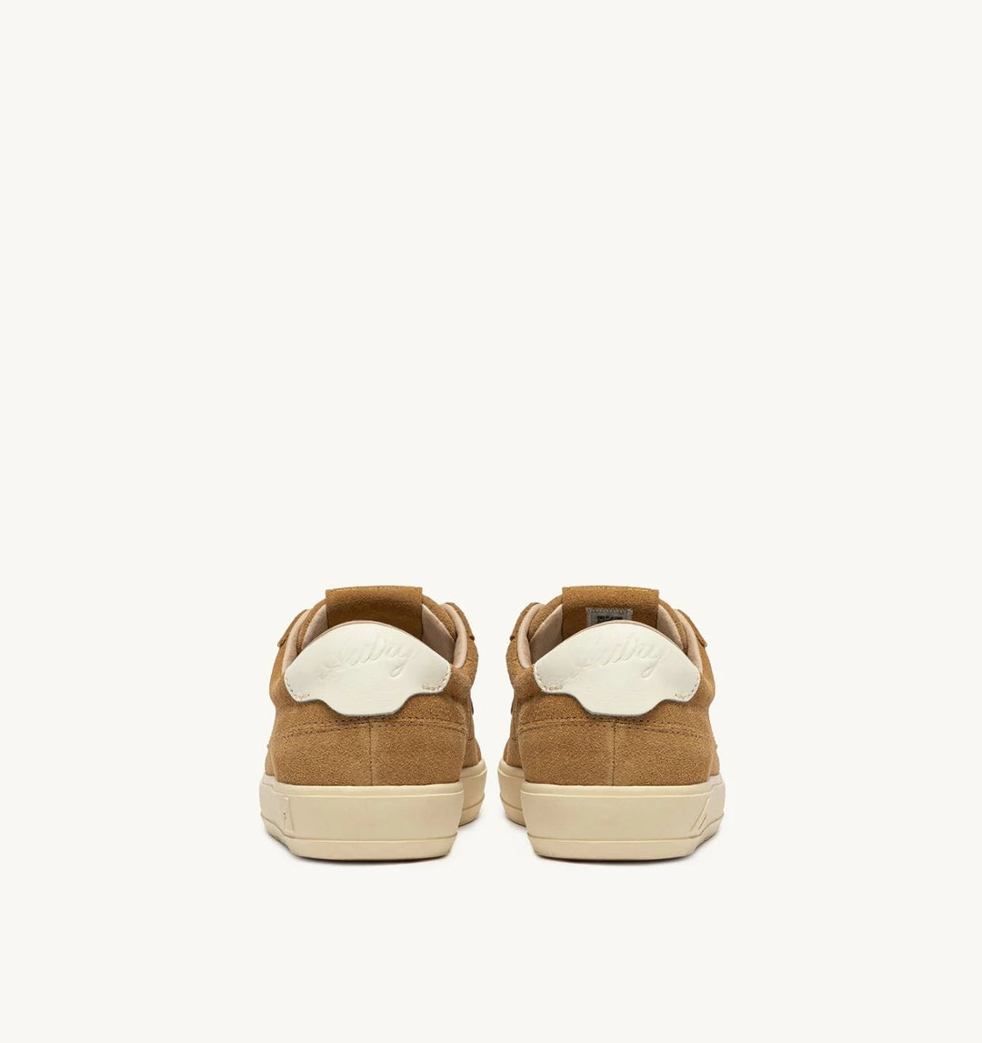 AUTRY - Baskets Windscape Low Daim Marron cuivré / Blanc cassé - Lothaire
