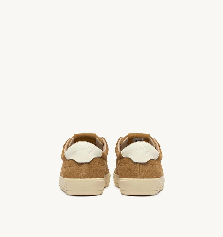 AUTRY - Baskets Windscape Low Daim Marron cuivré / Blanc cassé - Lothaire