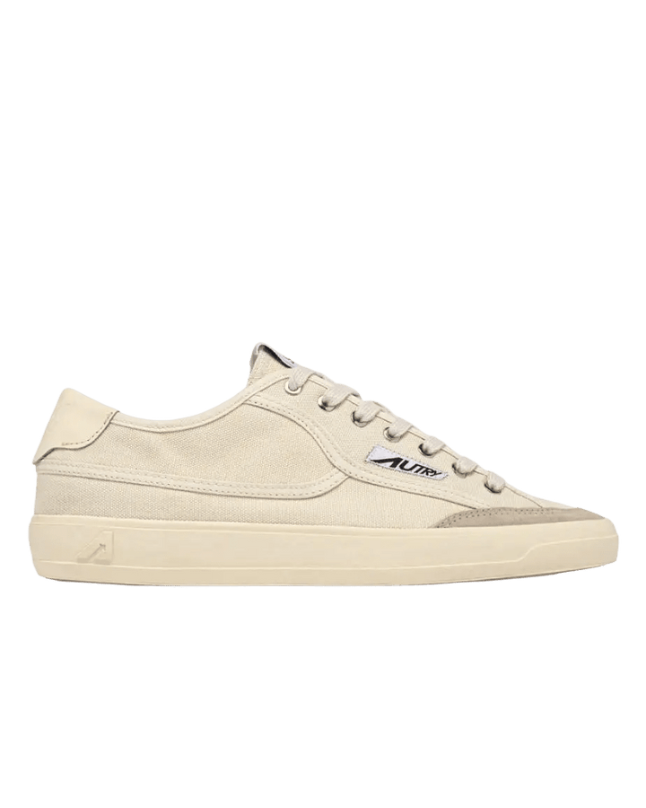 AUTRY - Baskets Windscape Low en Toile Blanc Crème - Lothaire