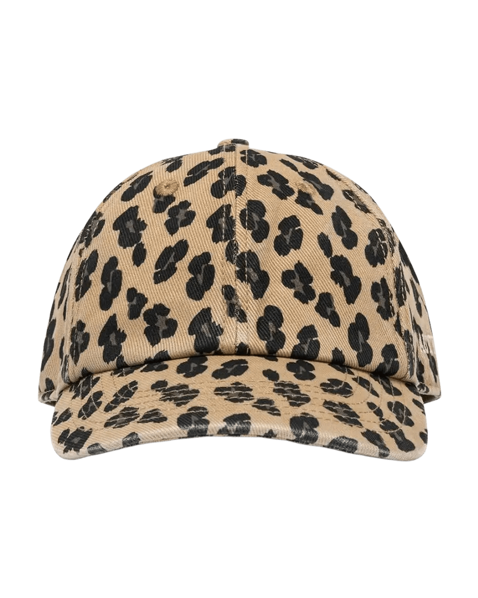 AUTRY - Casquette de baseball imprimé léopard Beige / Marron - Lothaire