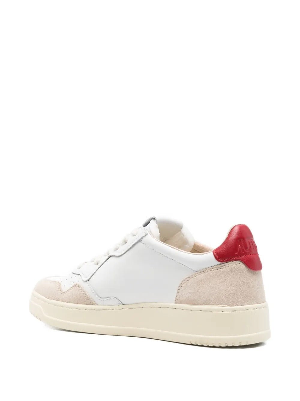 AUTRY - Chaussures Medalist en Cuir Blanc - Lothaire