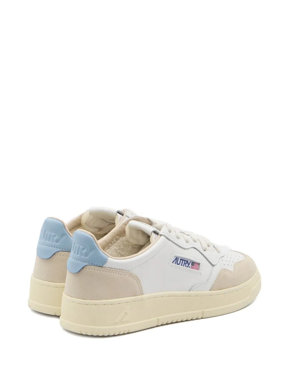 AUTRY - Chaussures Medalist en Cuir Blanche - Lothaire