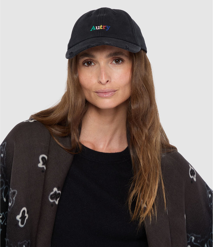 AUTRY - Casquette Baseball Lavagna effet usé Gris ardoise