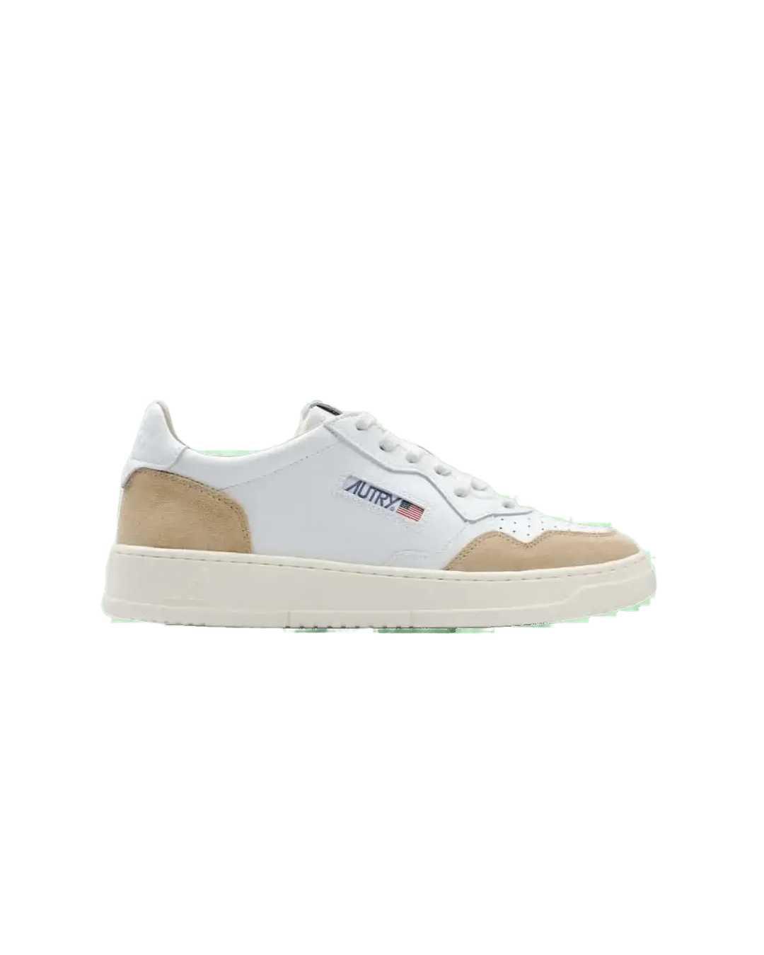 AUTRY - Medalist Low MFT10 Sue Blanc et Beige - Lothaire