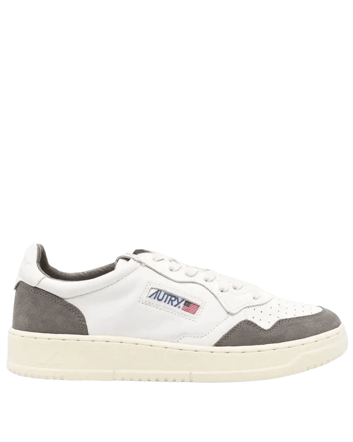 AUTRY - Medalist low Sneakers Gris et Blanc - Lothaire